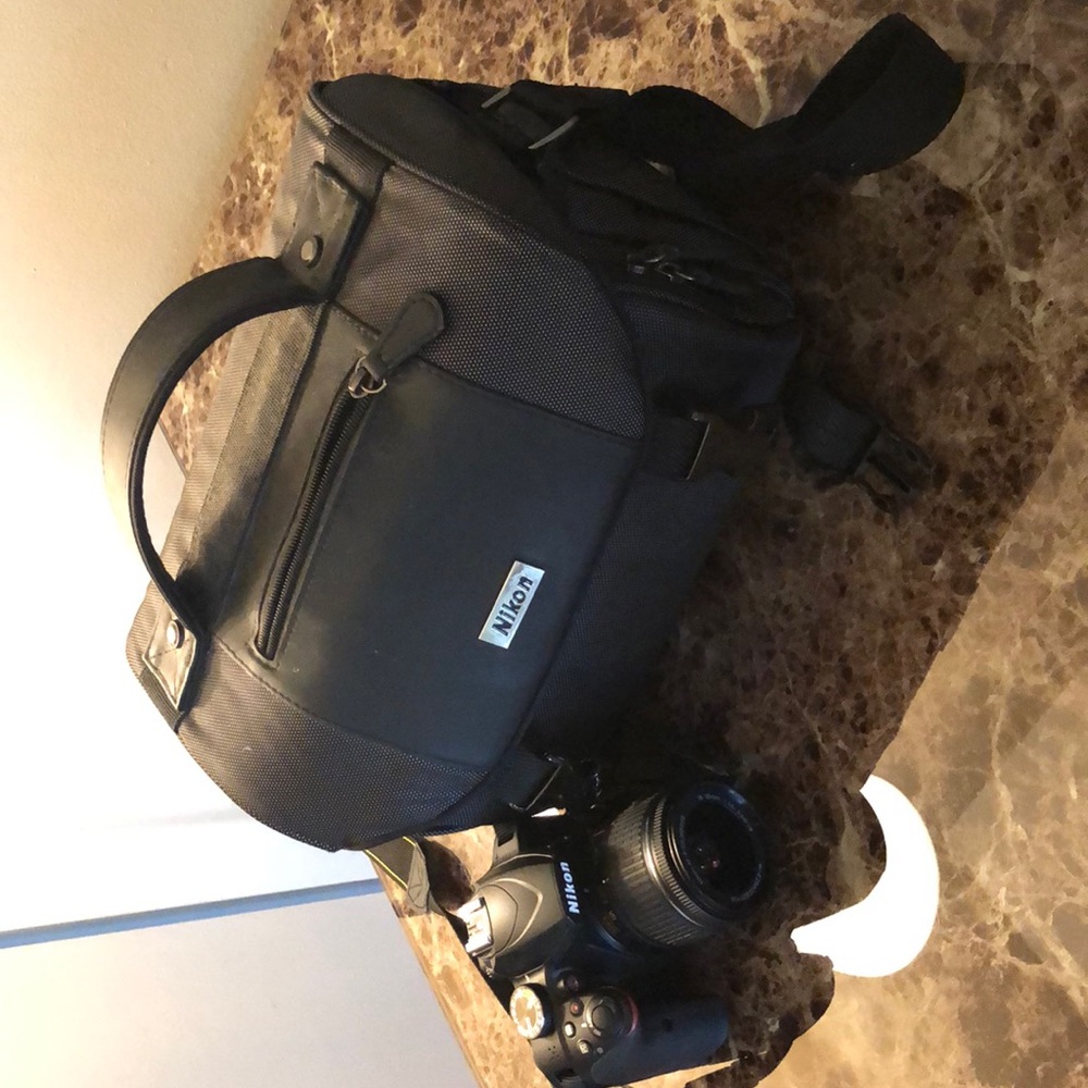 Nikon D3400 Camera, Camera Stand & Camera Bag